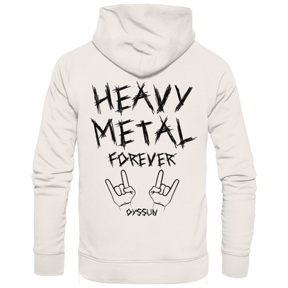 Heavy Metal Forever - Organic Basic Hoodie - In 6 Designfarben