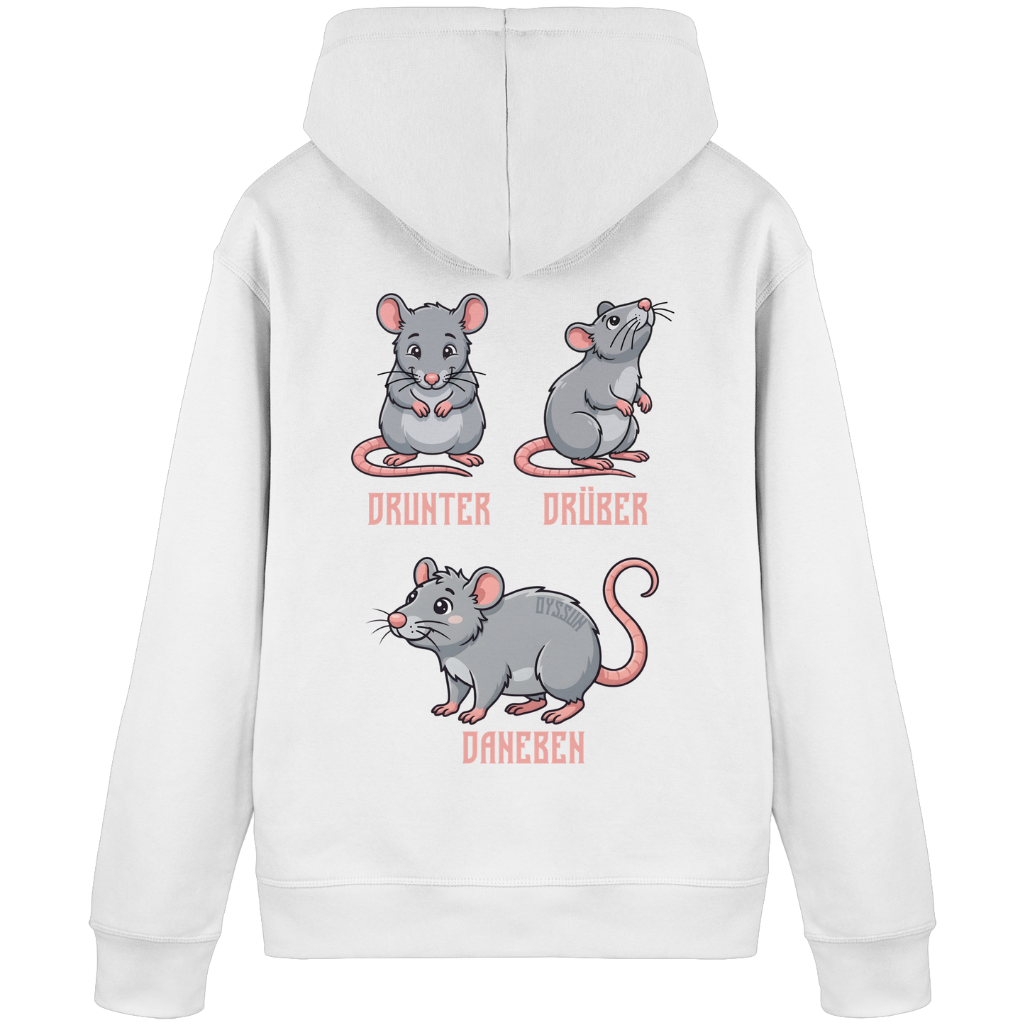 Drunter Drüber Daneben - Organic Basic Hoodie