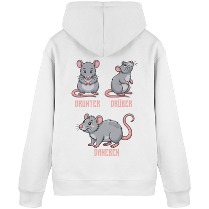 Drunter Drüber Daneben - Organic Basic Hoodie