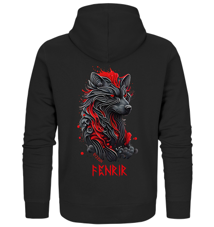 Fenrir - Fenriswolf - Organic Zipper