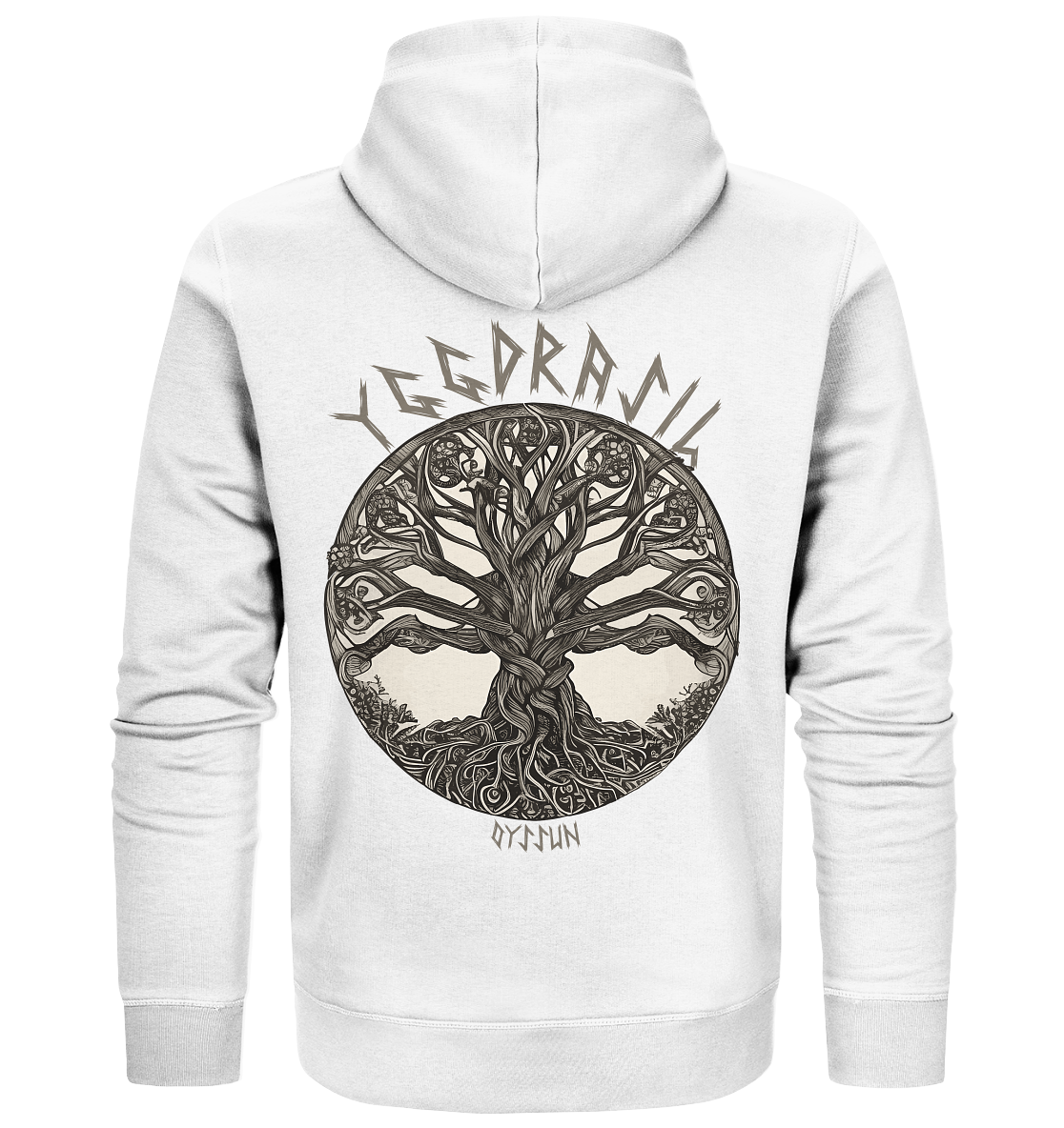 Yggdrasil - der Weltenbaum - Organic Zipper