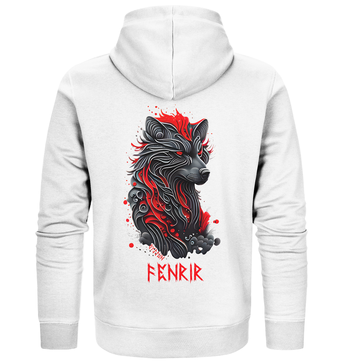 Fenrir - Fenriswolf - Organic Zipper