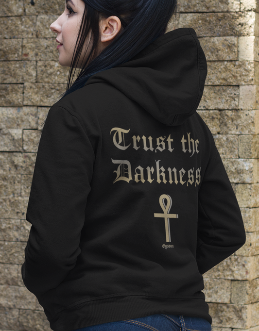 Trust the Darkness - Vertraue der Dunkelheit - Organic Basic Hoodie