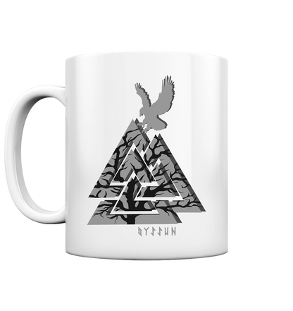 Valknut Tasse - Tasse einfarbig