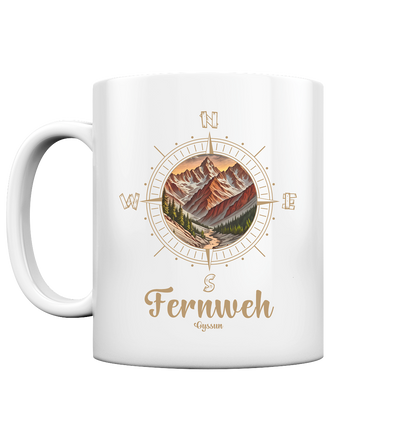 Fernweh - Tasse einfarbig