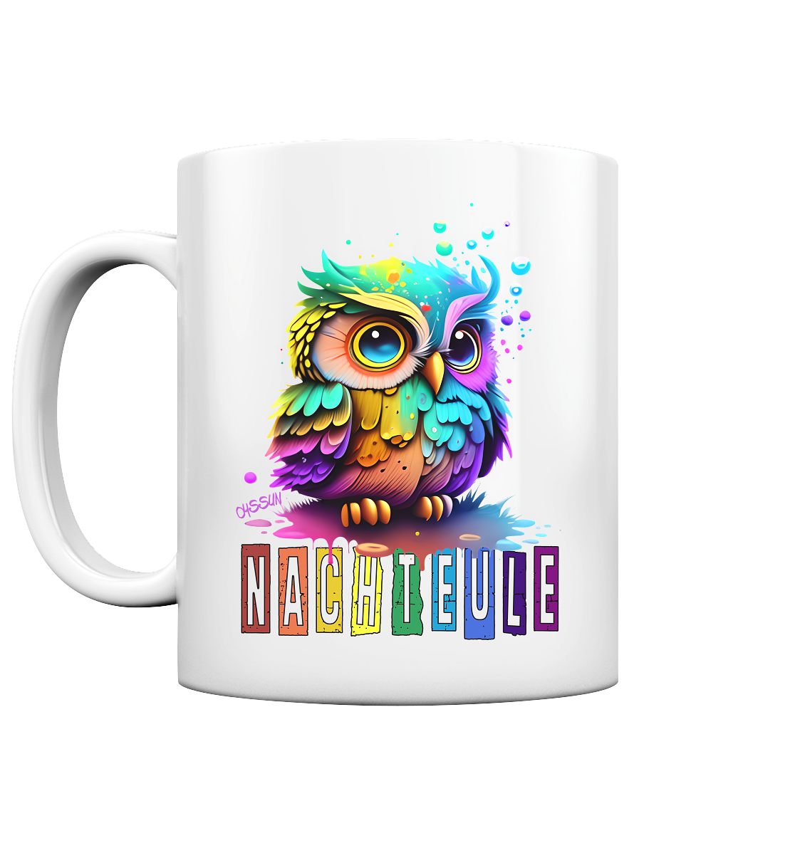 Night owl - mug single colour