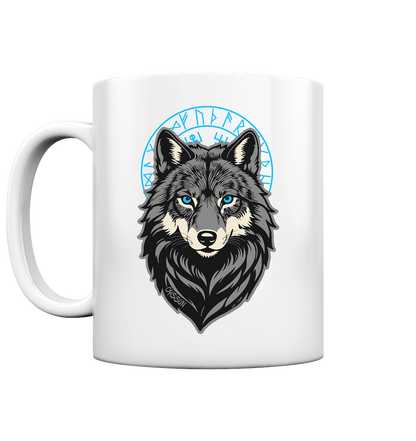 Wolf Odins - Tasse einfarbig