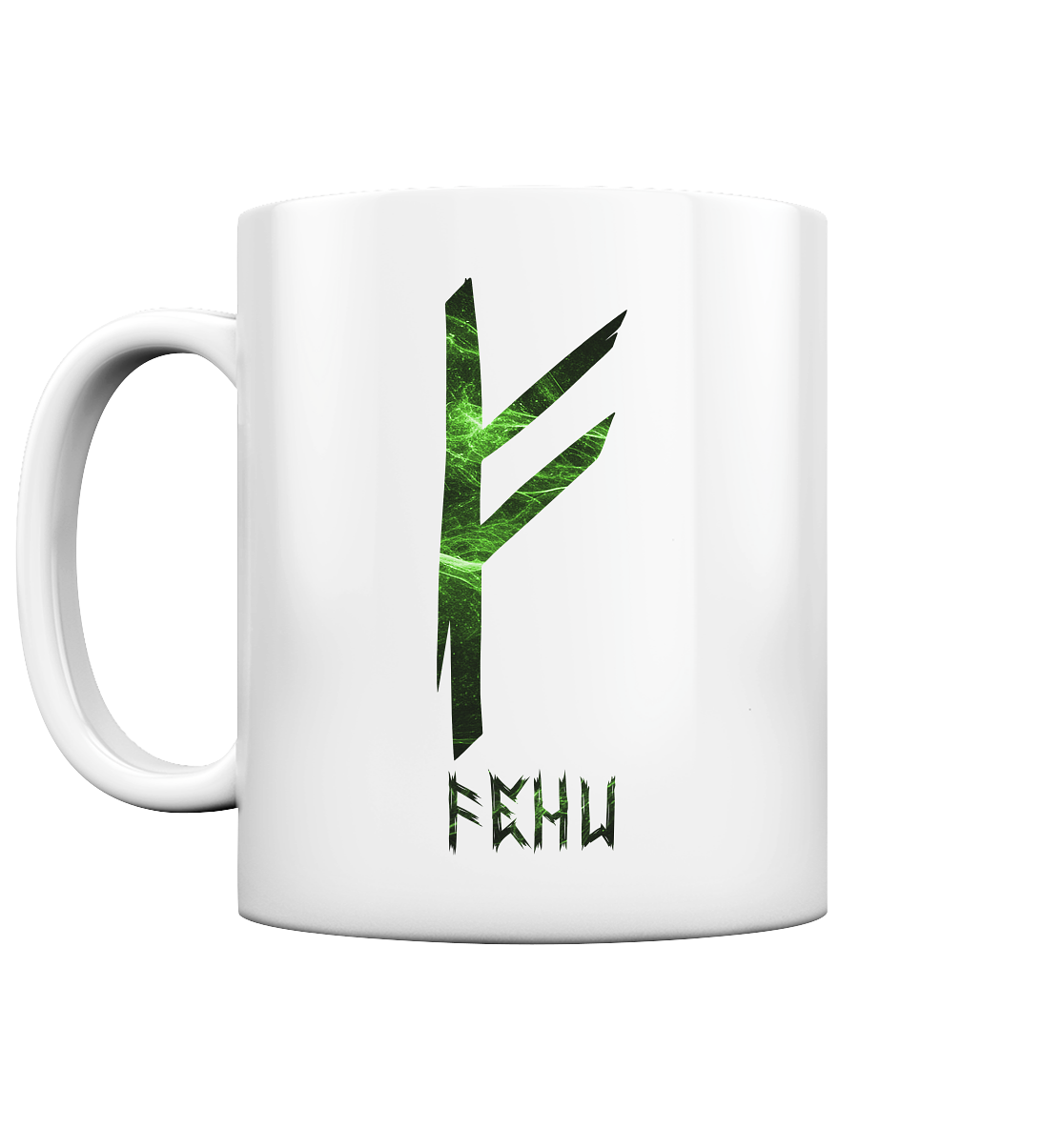 Fehu Rune - Tasse