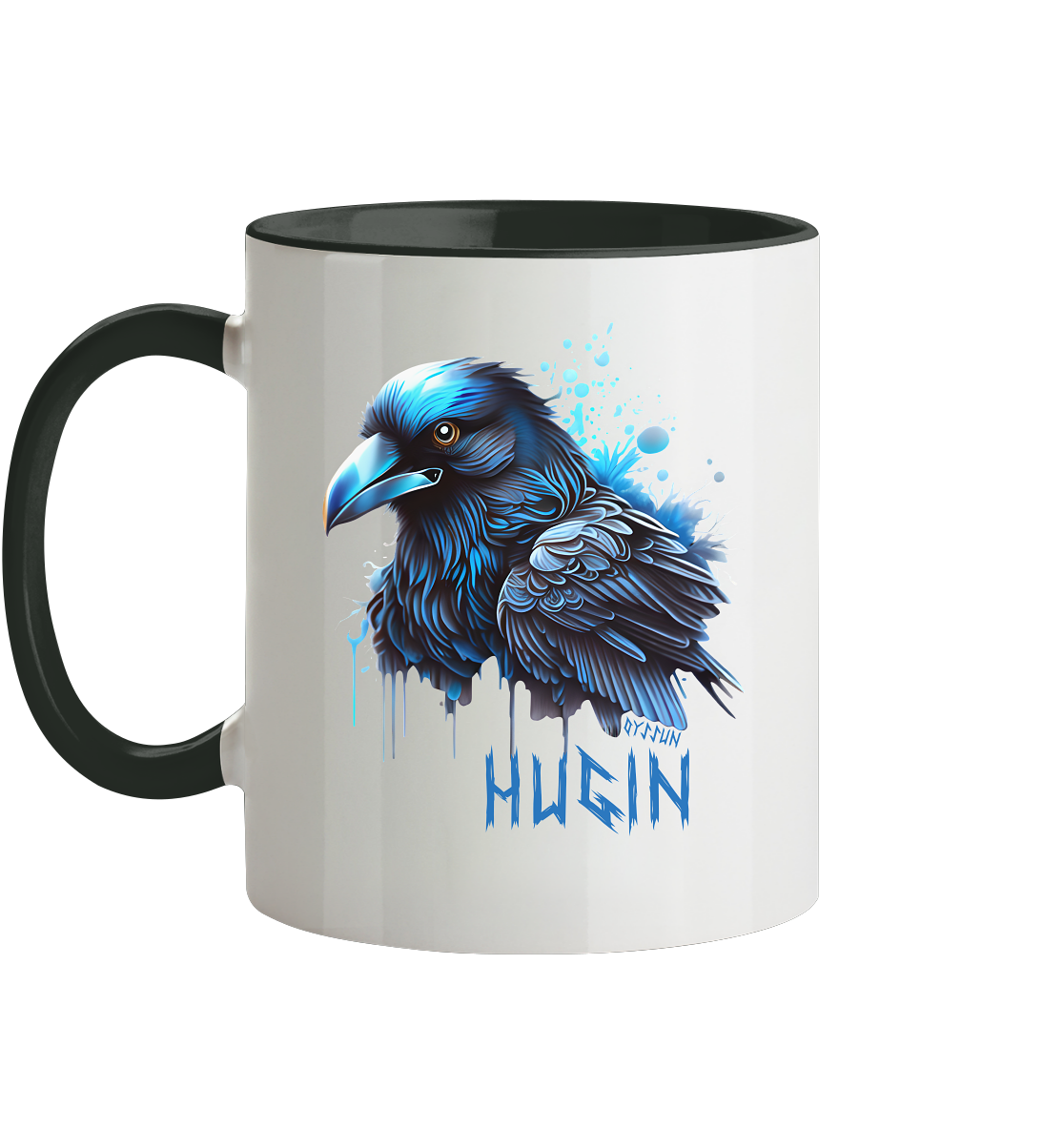 Hugin - Tasse zweifarbig