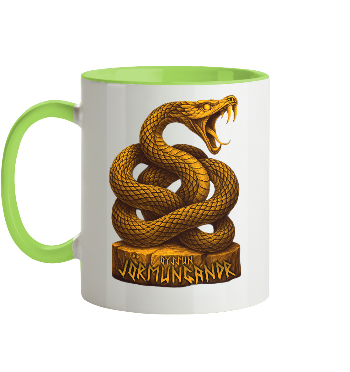 Jörmungandr - Tasse zweifarbig