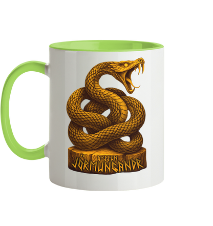 Jörmungandr - Tasse zweifarbig