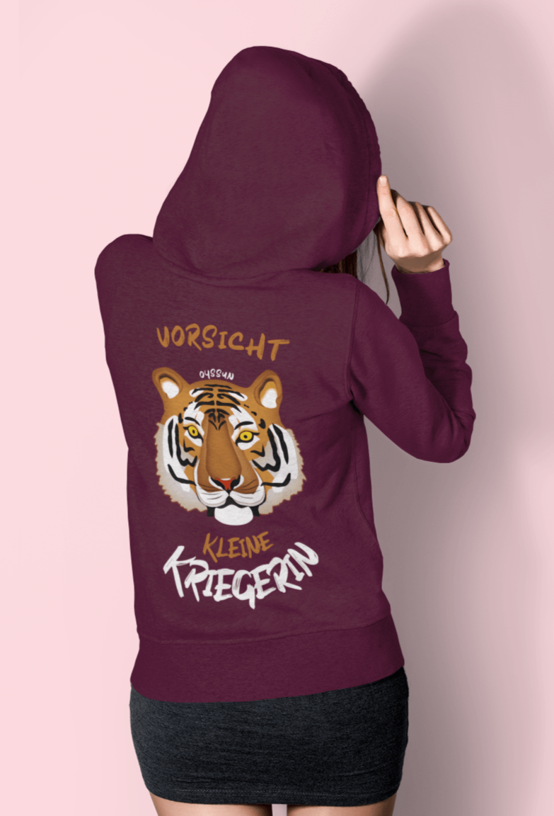 Vorsicht - Kleine Kriegerin - Kids Premium Hoodie