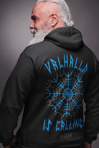 Valhalla is Calling - Organic Basic Hoodie - 5 design colors