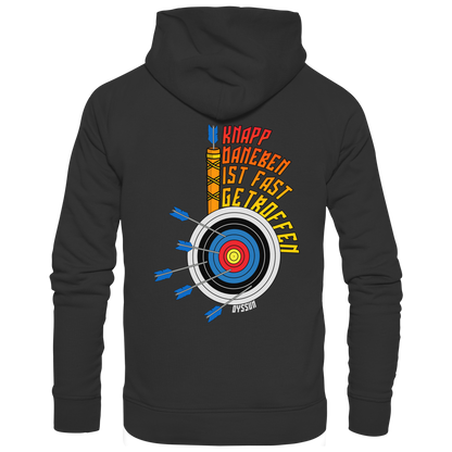 Bogenschießen - Knapp daneben - ist fast getroffen - Zipper