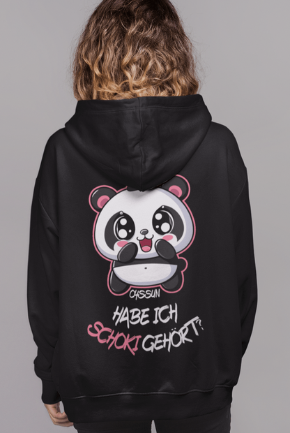 Schokipanda - Did I hear chocolate? - Organic Zipper