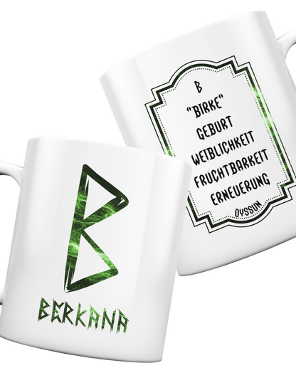 Berkana Rune - Mug