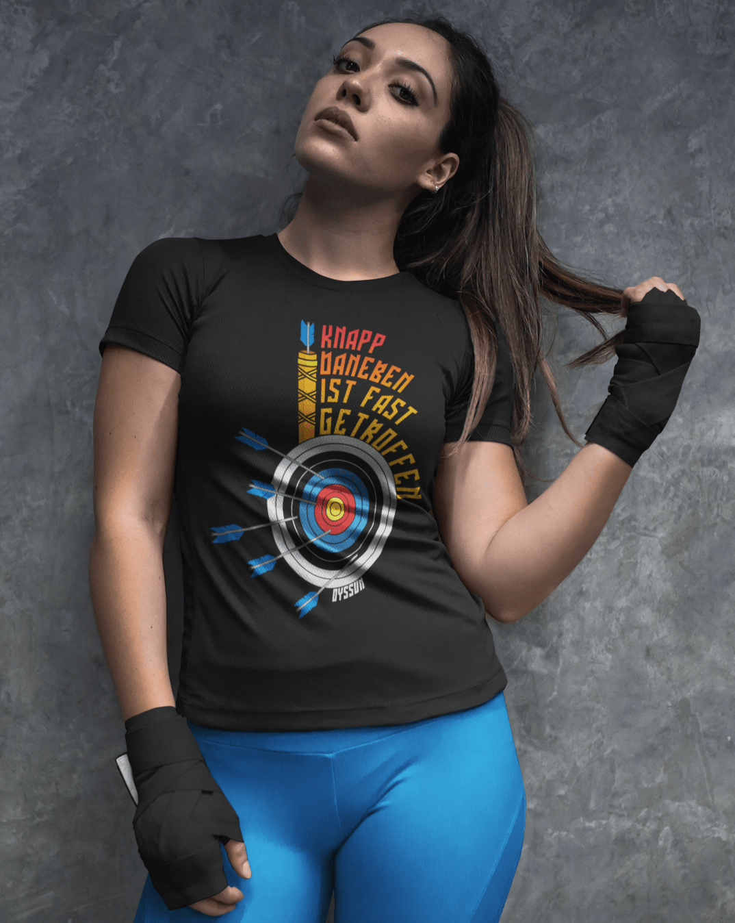 Bogenschießen - Knapp daneben - ist fast getroffen - Ladies Premium Shirt - Oyssun