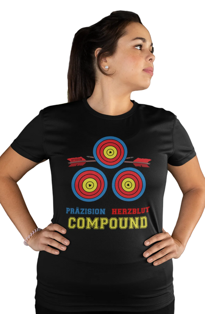 Präzision - Herzblut - Compound - Ladies Premium Shirt