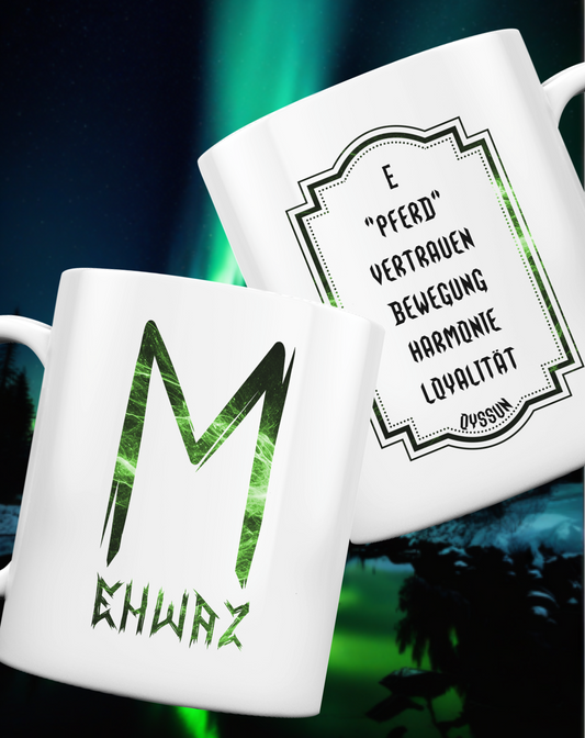 Ehwaz Rune - Mug