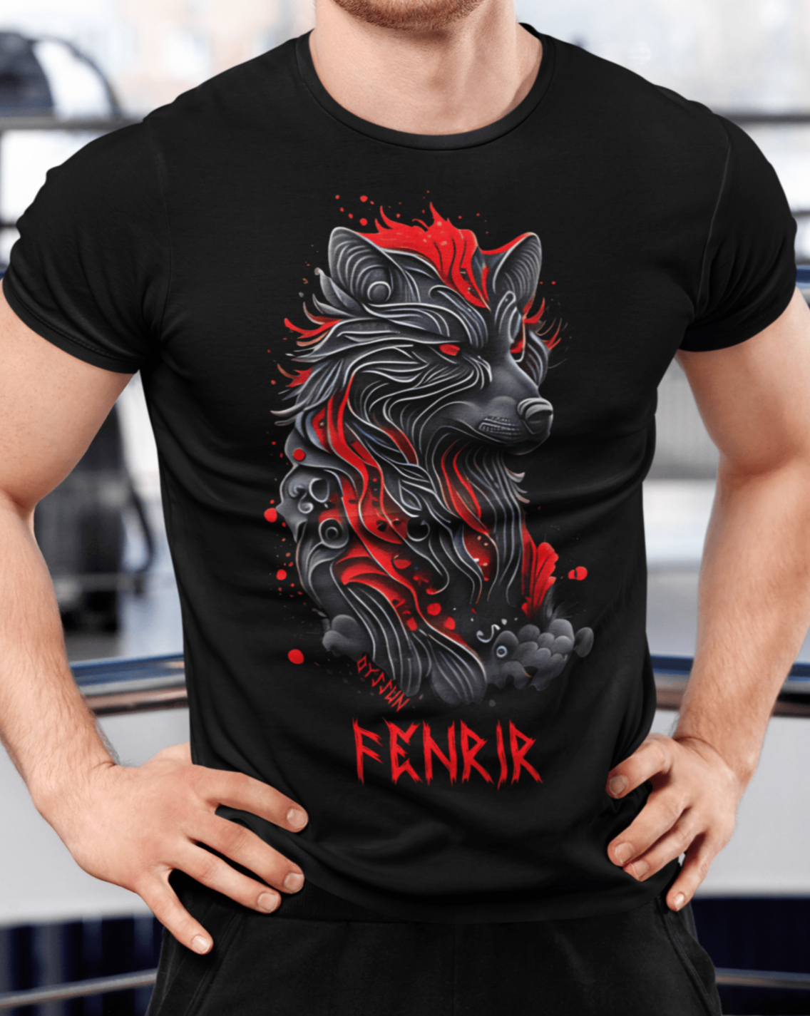 Fenrir - Fenriswolf - Premium Shirt - Oyssun