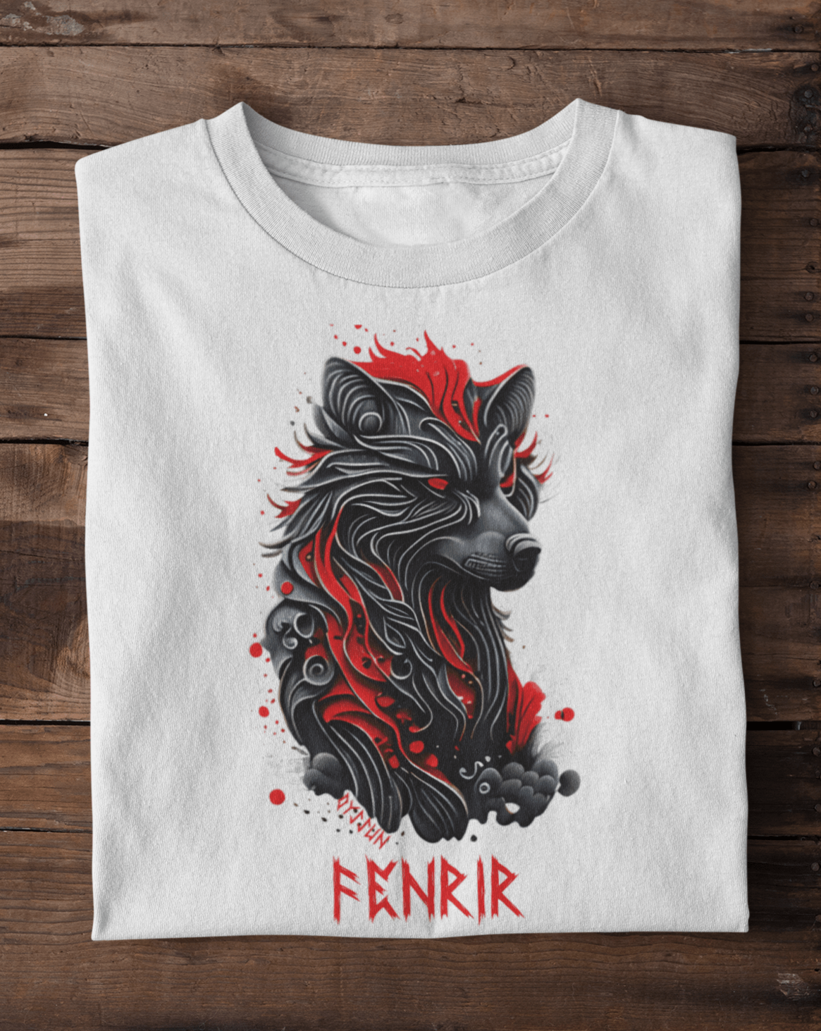 Fenrir - Fenriswolf - Unisexshirt