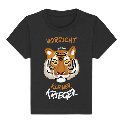 Vorsicht - Kleiner Krieger - Baby Organic Shirt - Oyssun