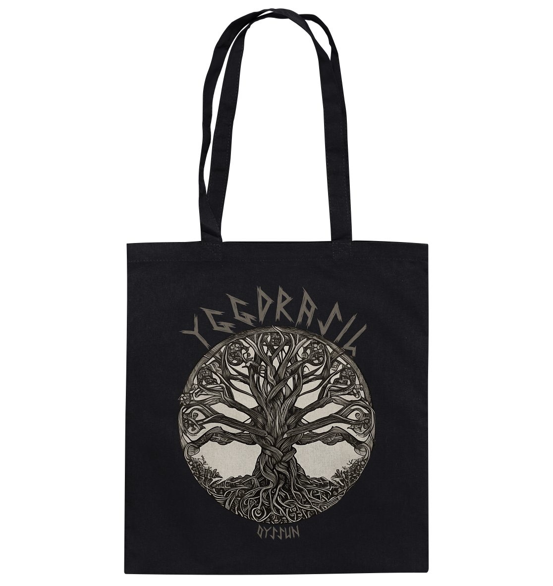 Yggdrasil - der Weltenbaum - Baumwolltasche