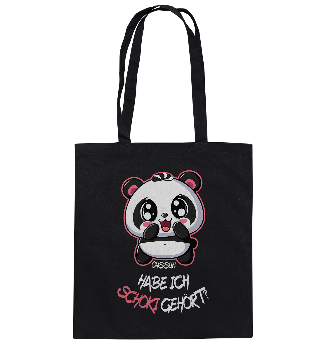 Schokipanda - Did I hear chocolate? - Cotton bag 