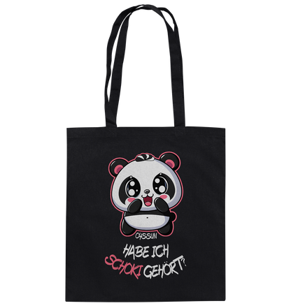 Schokipanda - Did I hear chocolate? - Cotton bag 