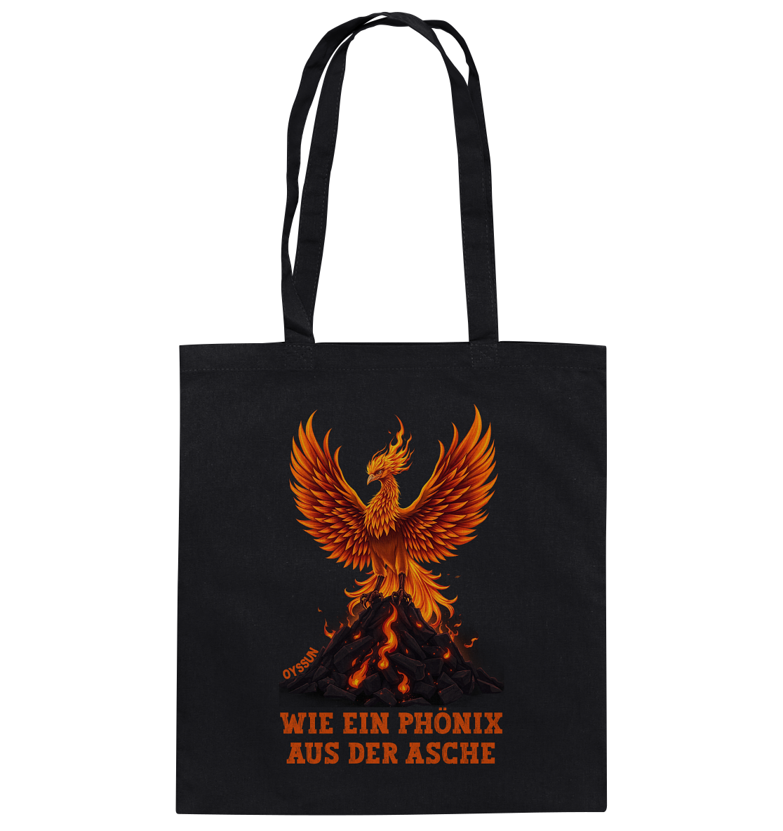 Phönix aus der Asche - Baumwolltasche