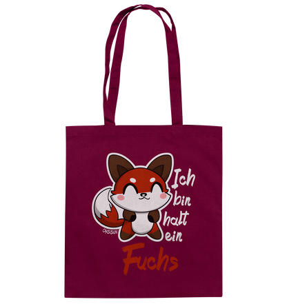 Ich bin halt ein Fuchs - Baumwolltasche