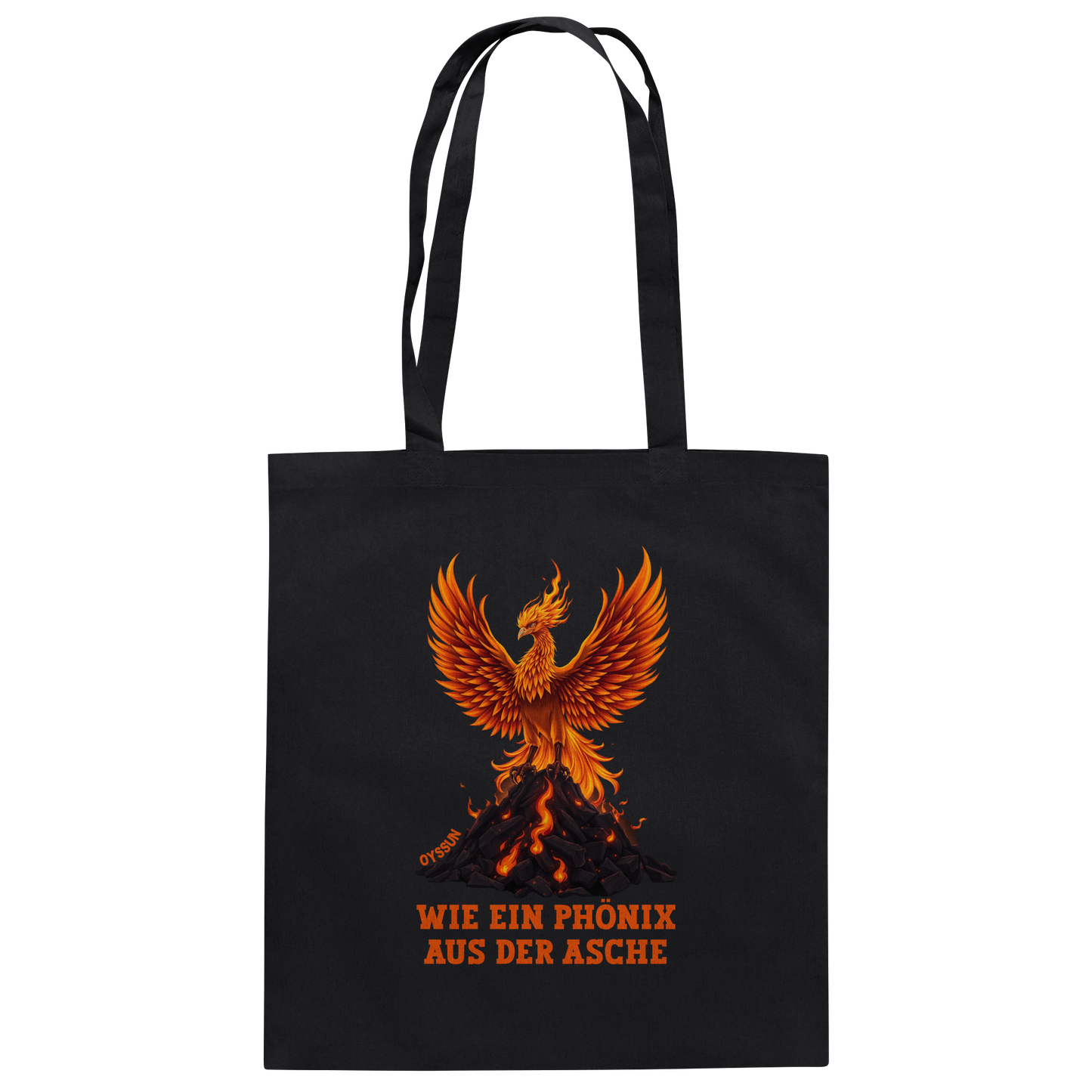 Phönix aus der Asche  - Baumwolltasche