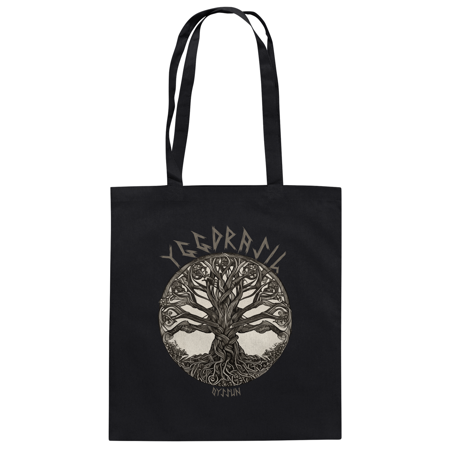 Yggdrasil - der Weltenbaum - Baumwolltasche