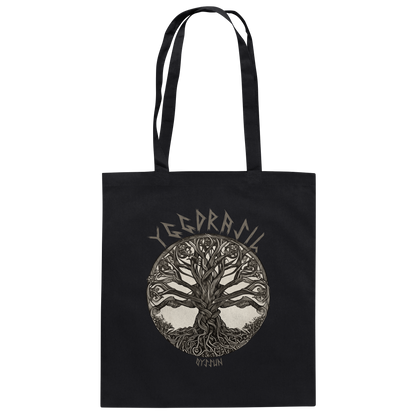 Yggdrasil - der Weltenbaum - Baumwolltasche