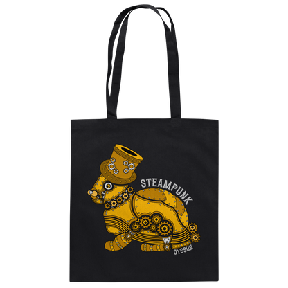 Steampunk Hase  - Baumwolltasche