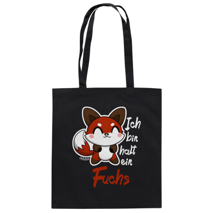 Ich bin halt ein Fuchs - Baumwolltasche - Oyssun