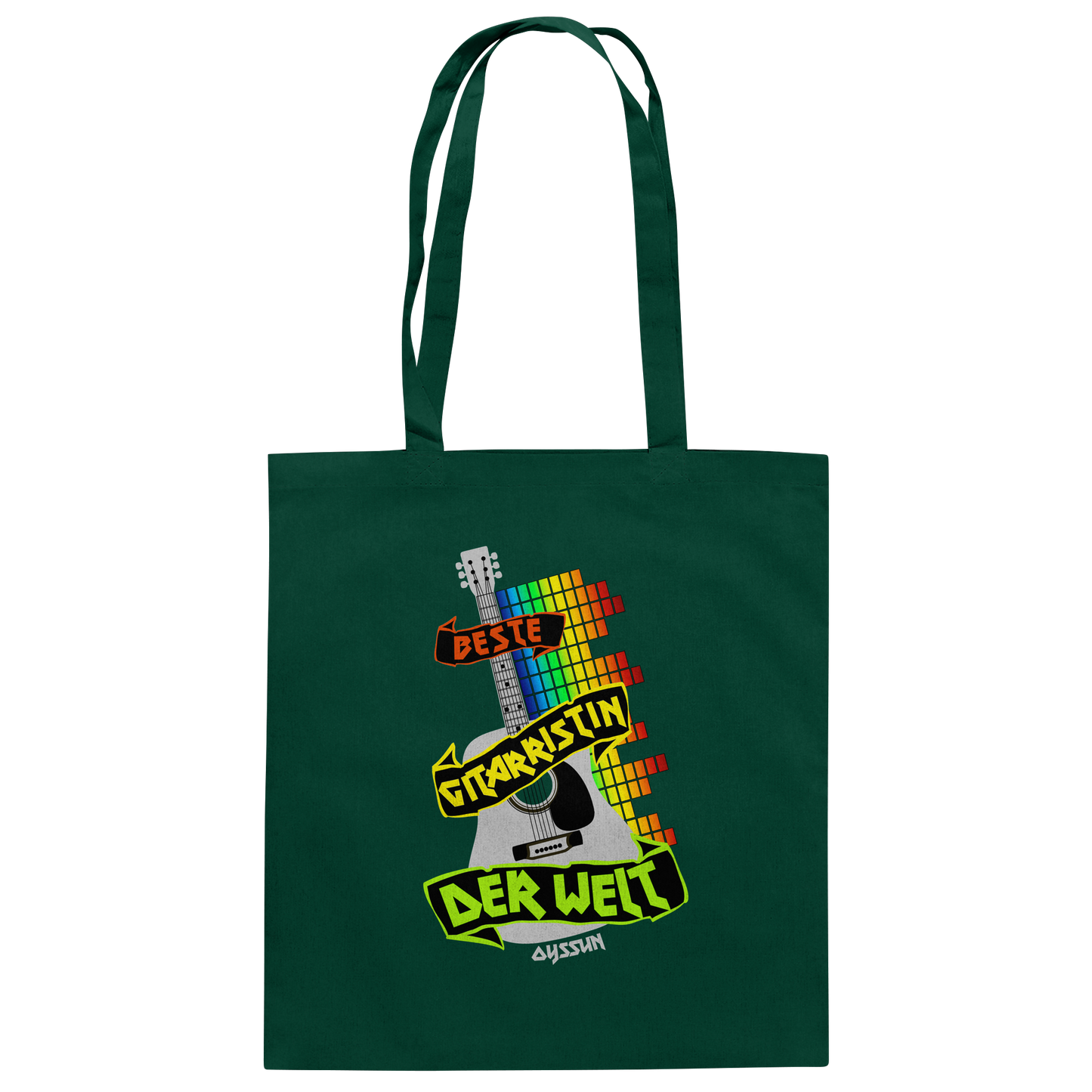 Die Beste Gitarristin der Welt - Baumwolltasche