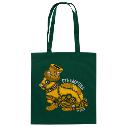 Steampunk Hase  - Baumwolltasche