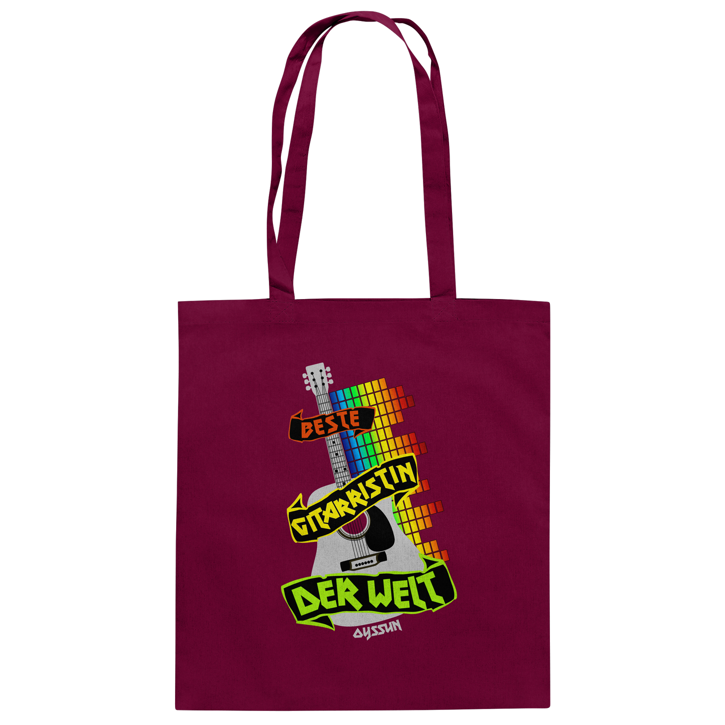 Die Beste Gitarristin der Welt - Baumwolltasche