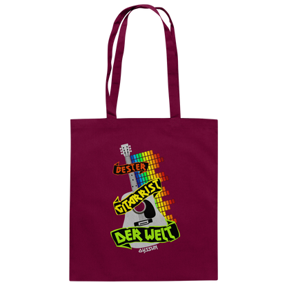 Der Beste Gitarrist der Welt - Baumwolltasche