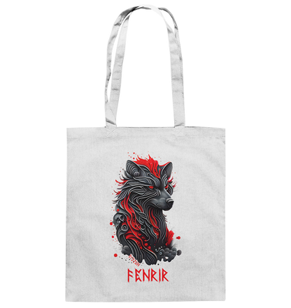 Fenrir - Fenriswolf - Baumwolltasche