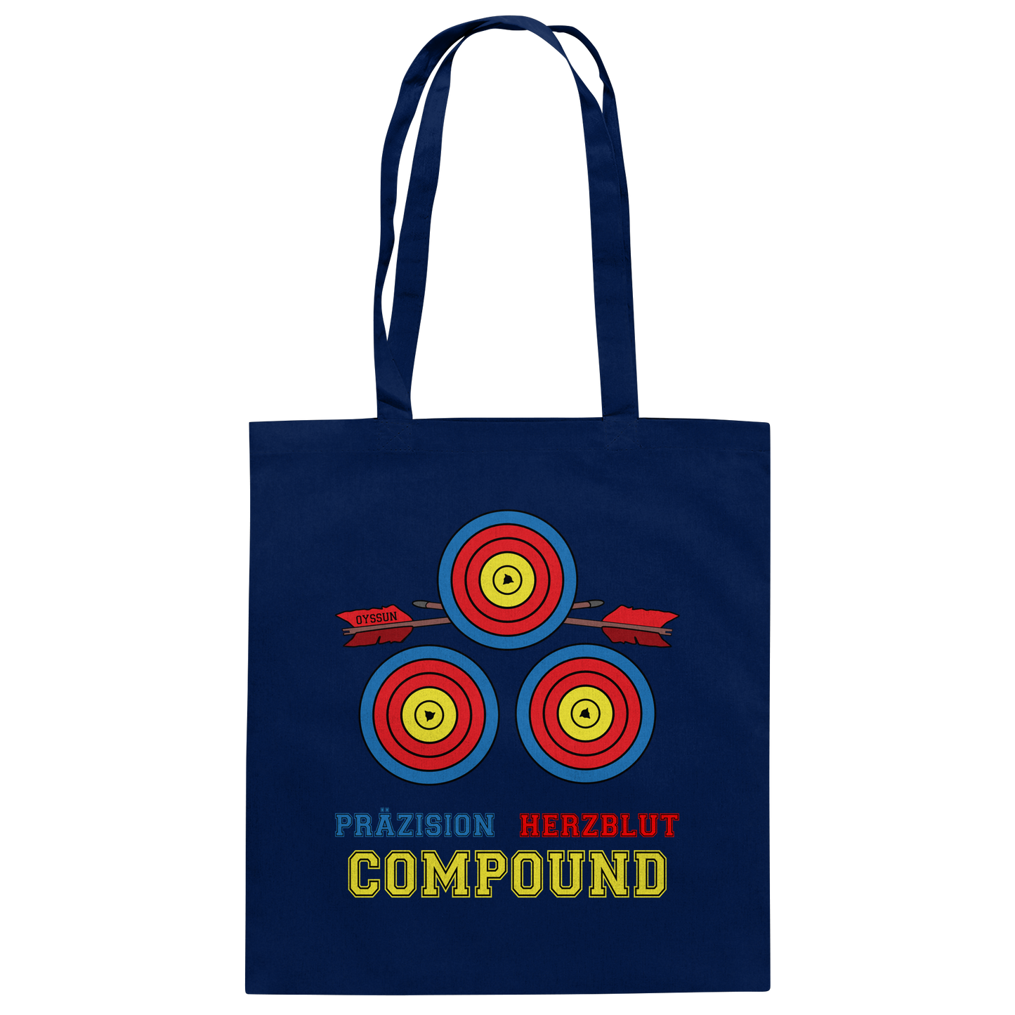 Präzision - Herzblut - Compound - Baumwolltasche