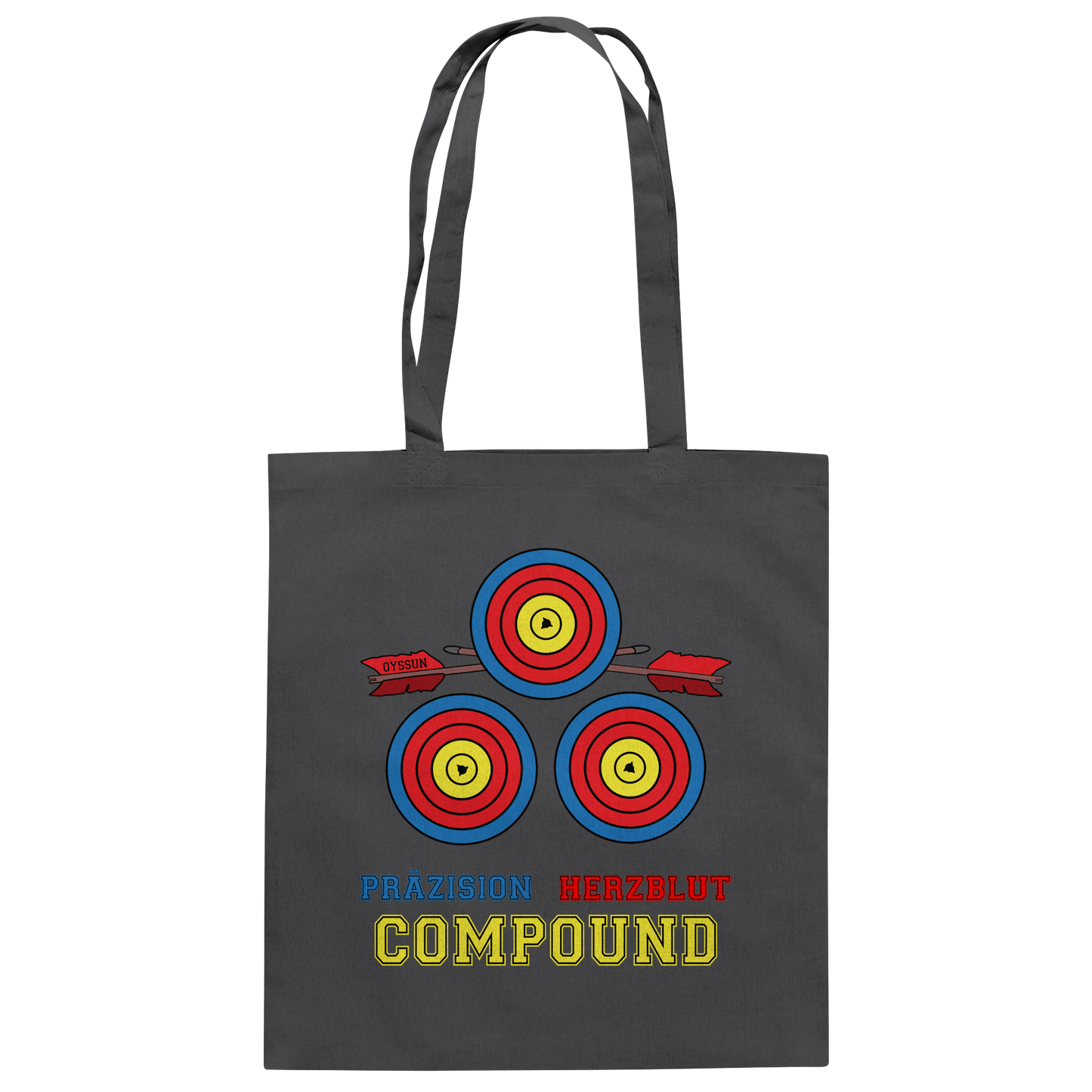 Präzision - Herzblut - Compound - Baumwolltasche