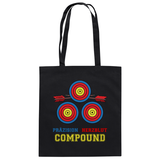 Präzision - Herzblut - Compound - Baumwolltasche