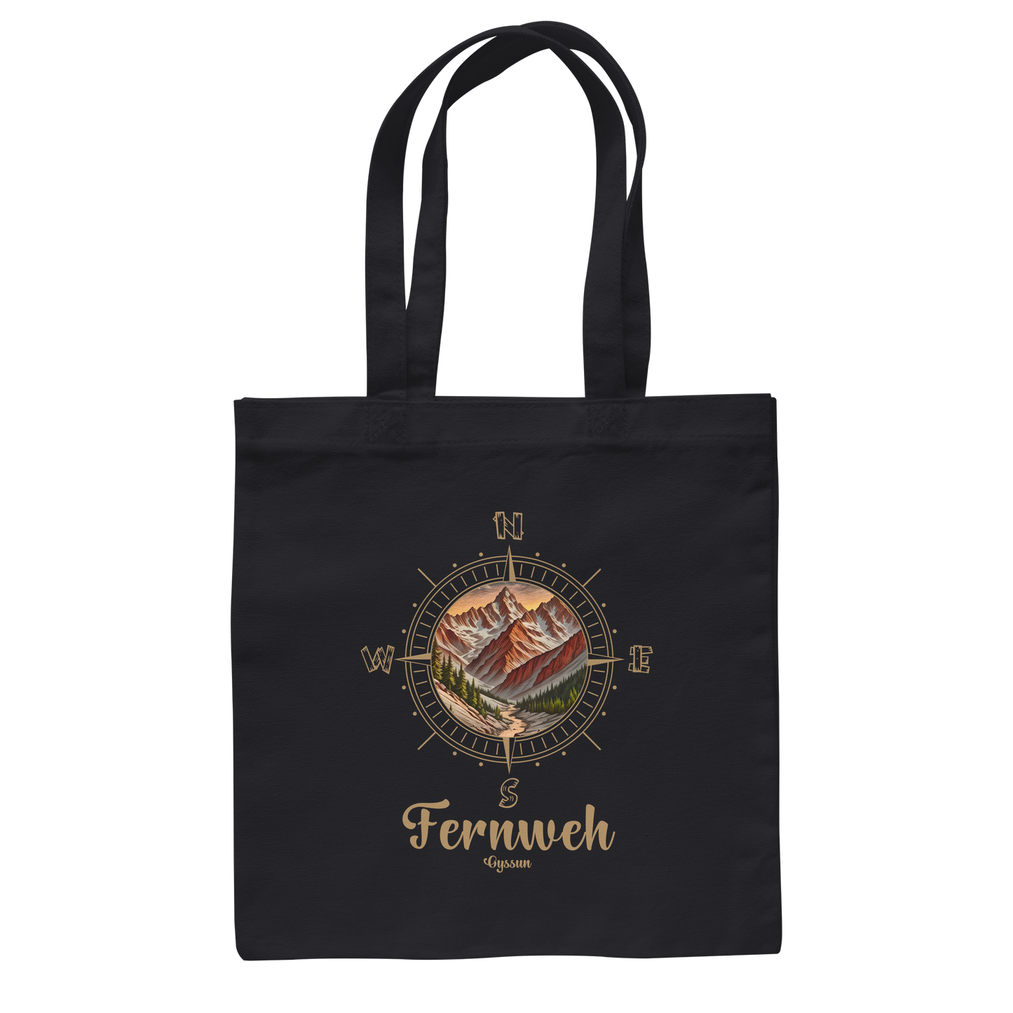 Fernweh - Baumwolltasche - Oyssun