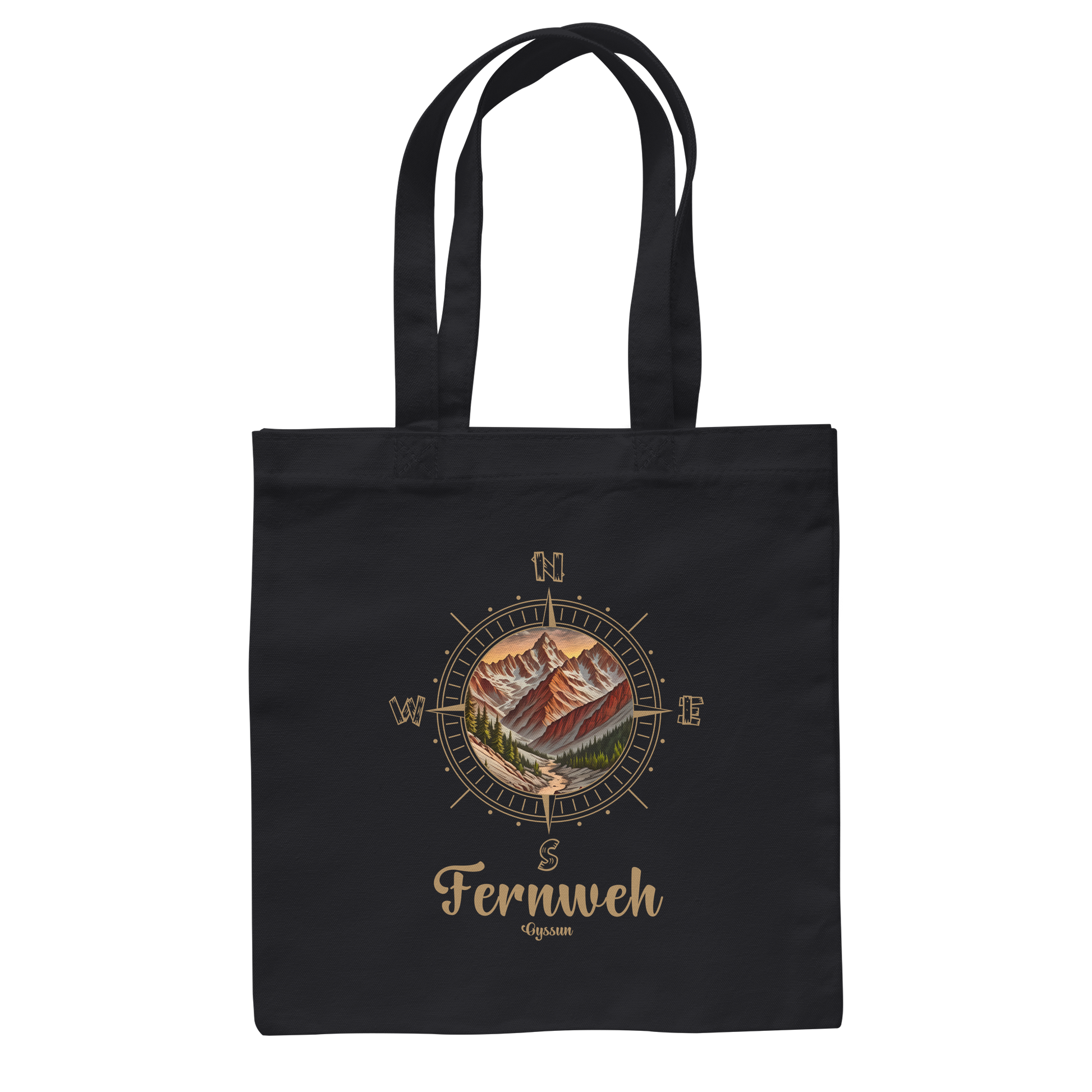 Fernweh - Baumwolltasche - Oyssun