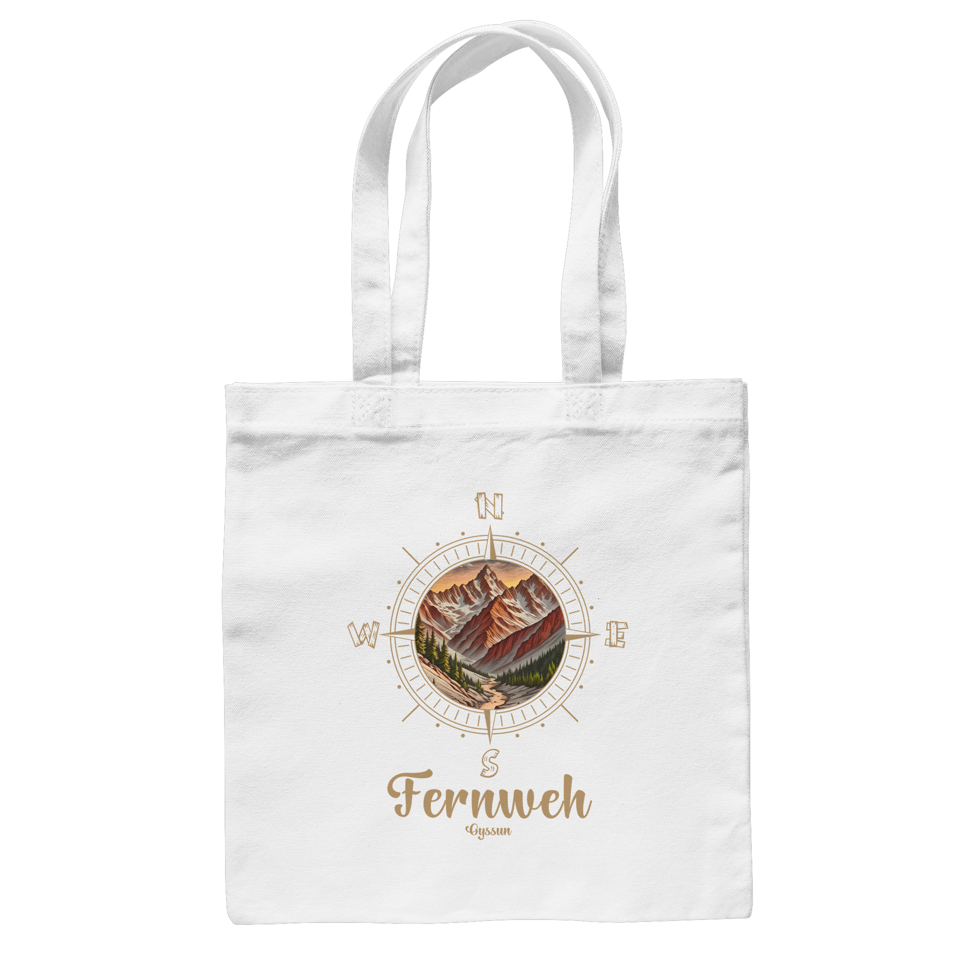Fernweh - Baumwolltasche - Oyssun