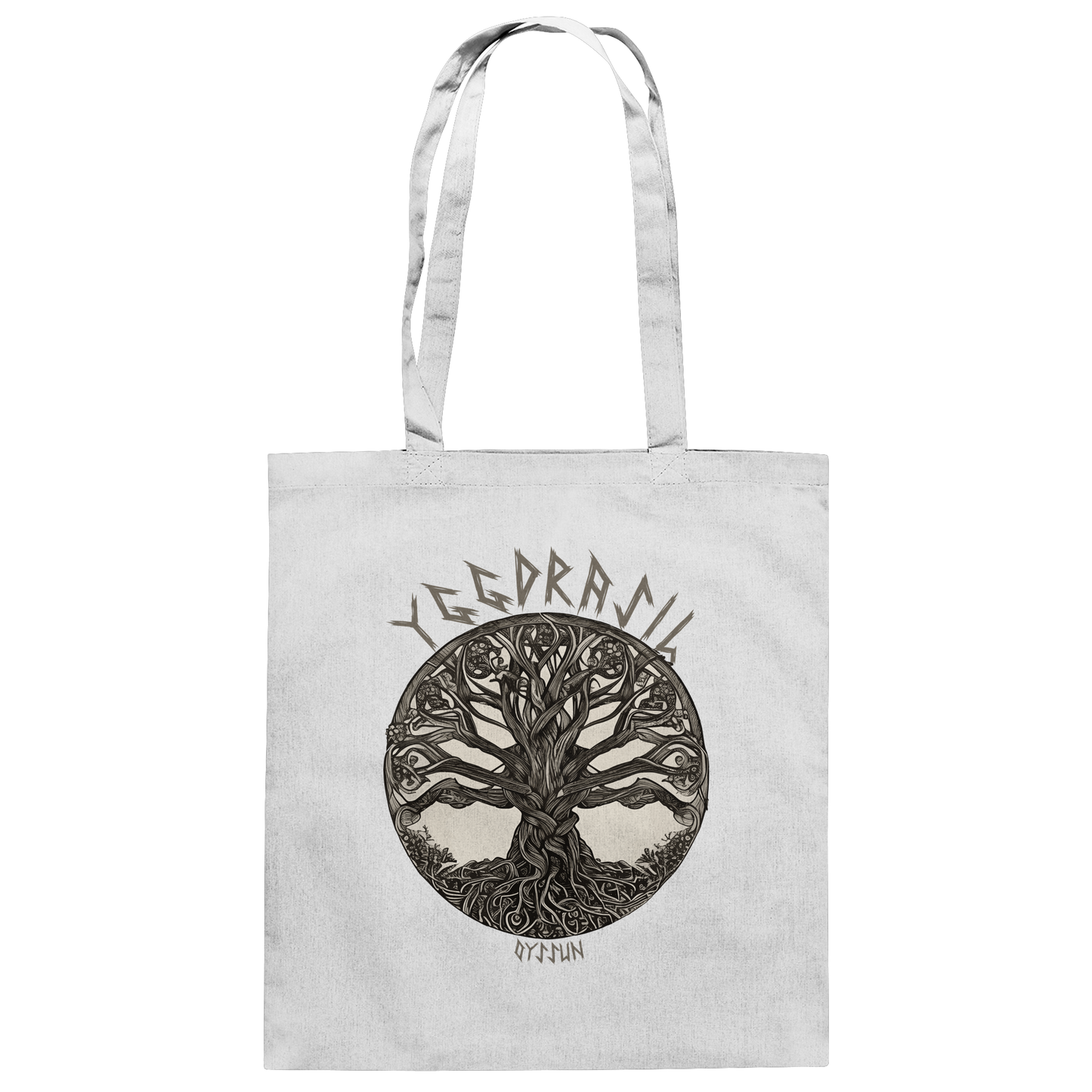 Yggdrasil - der Weltenbaum - Baumwolltasche