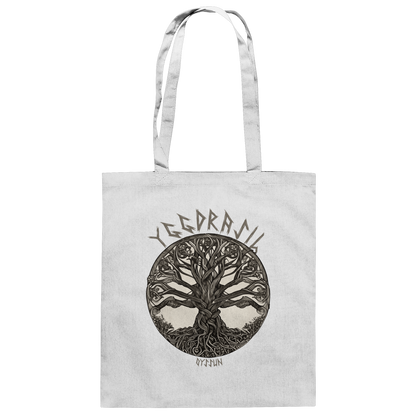 Yggdrasil - der Weltenbaum - Baumwolltasche