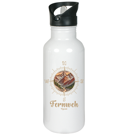 Fernweh - Edelstahl-Trinkflasche